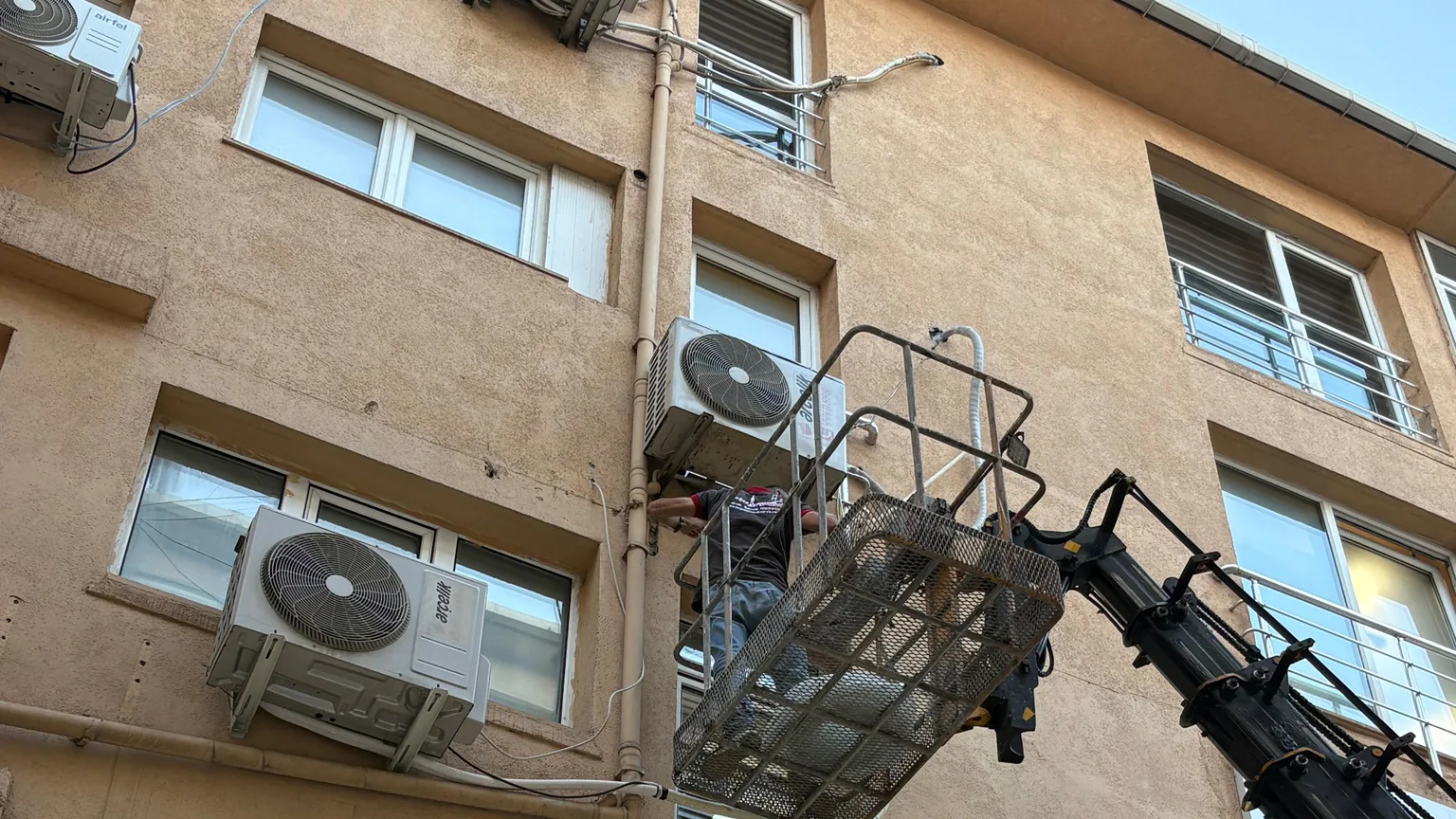Cephedeki dış üniteye platformdan müdahale