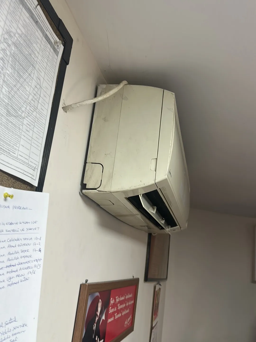 Carrier split klima bakım ve onarım çalışması