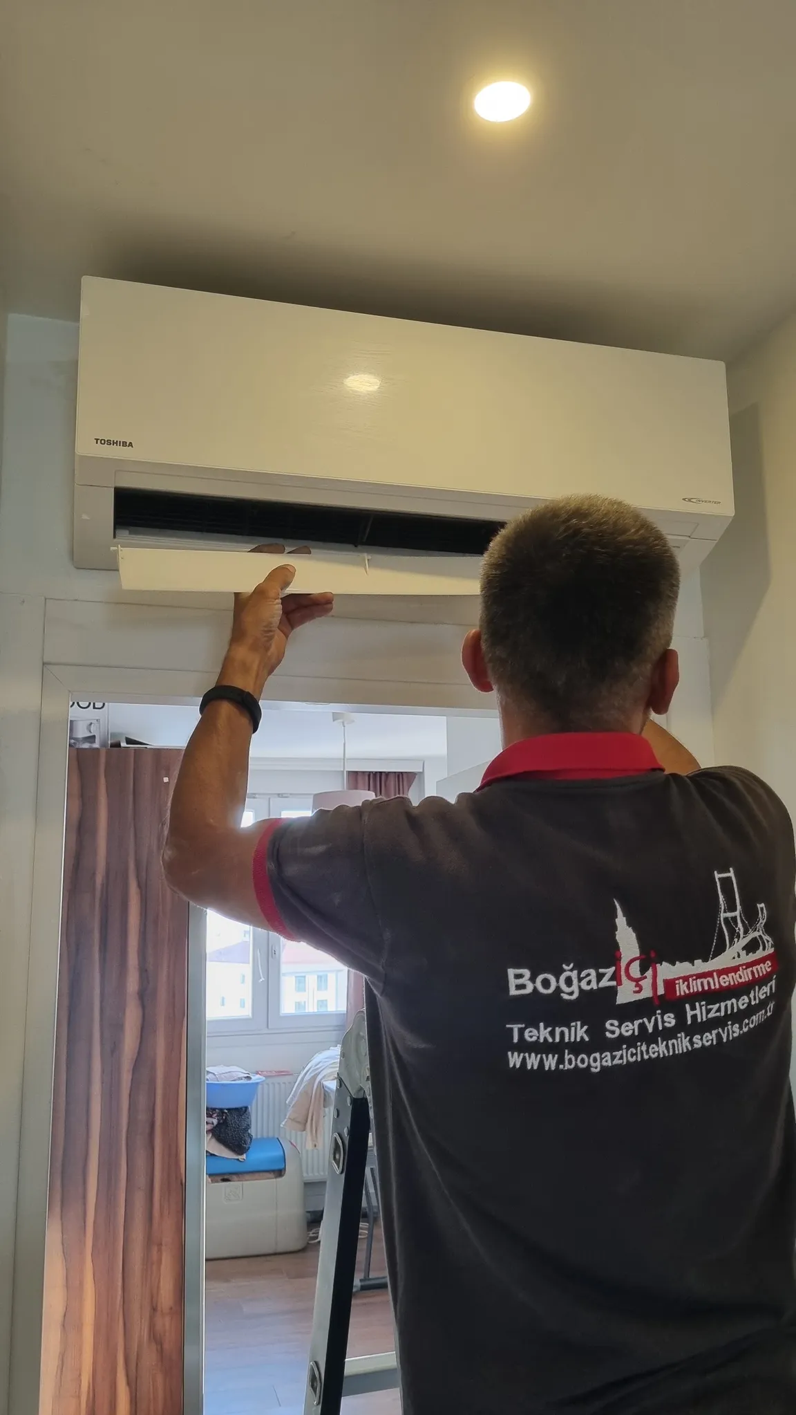 Toshiba multi split klima bakım ve onarım çalışması