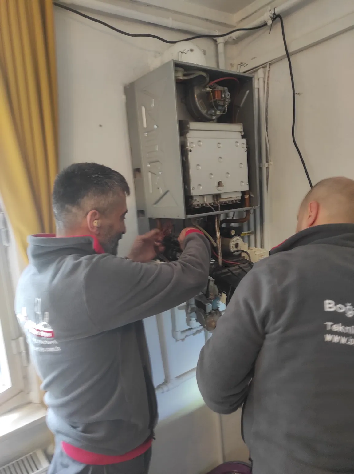Viessmann kombide onarım çalışması